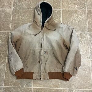 *not for sale*Vintage Distressed Hoodie Work Carhartt Jacket